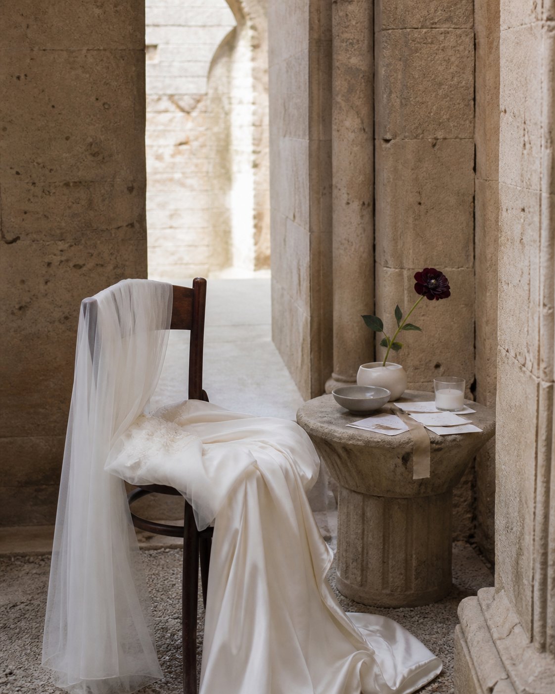 Aurelia Morning bridal preparation detail