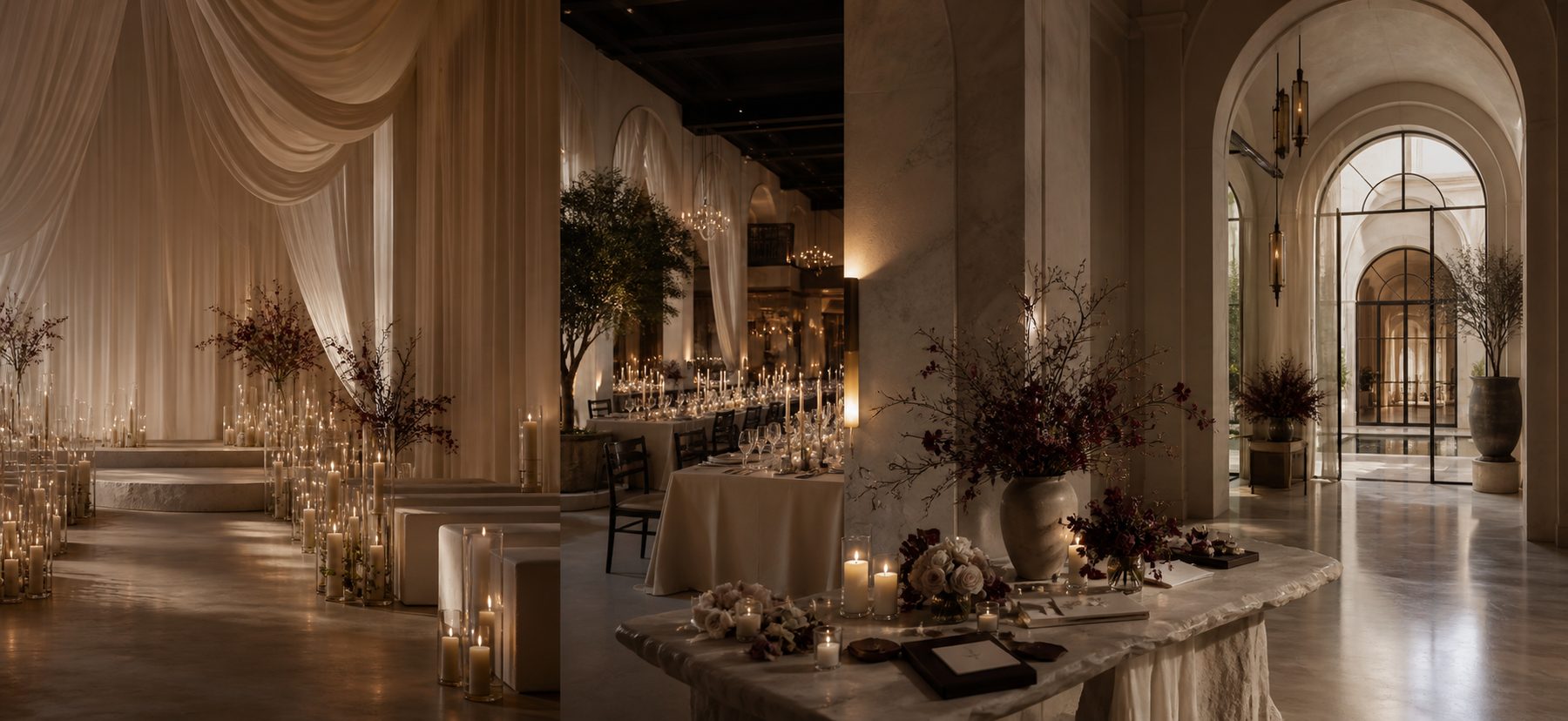 Architecture and venue atmosphere